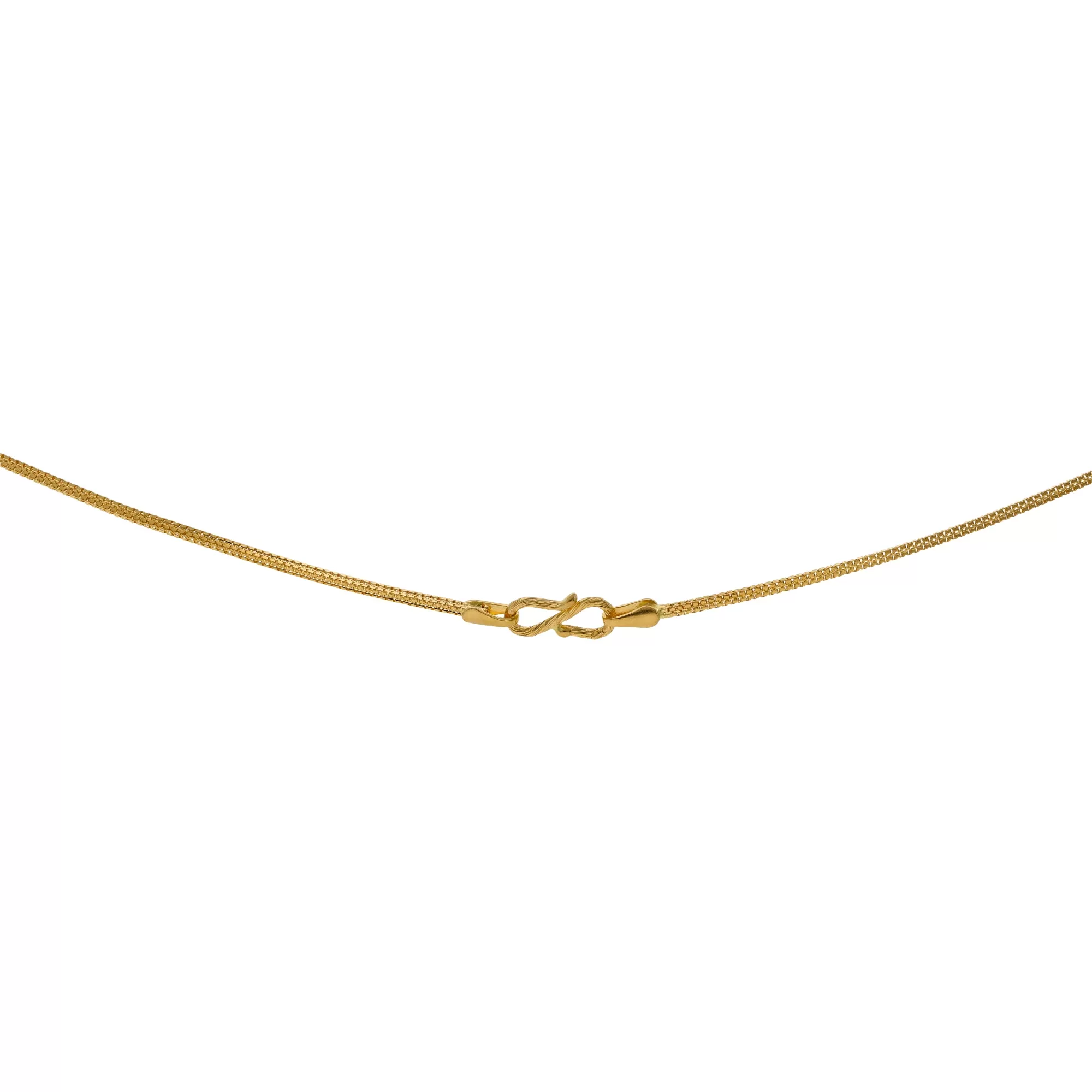 22K Multi-Tone Gold Beaded Chain (15 grams)