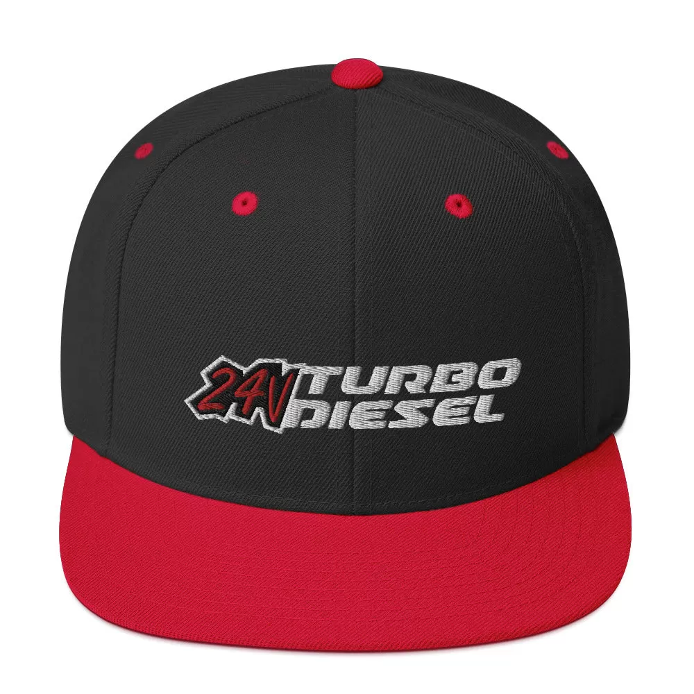 24v Turbo Diesel Snapback Hat