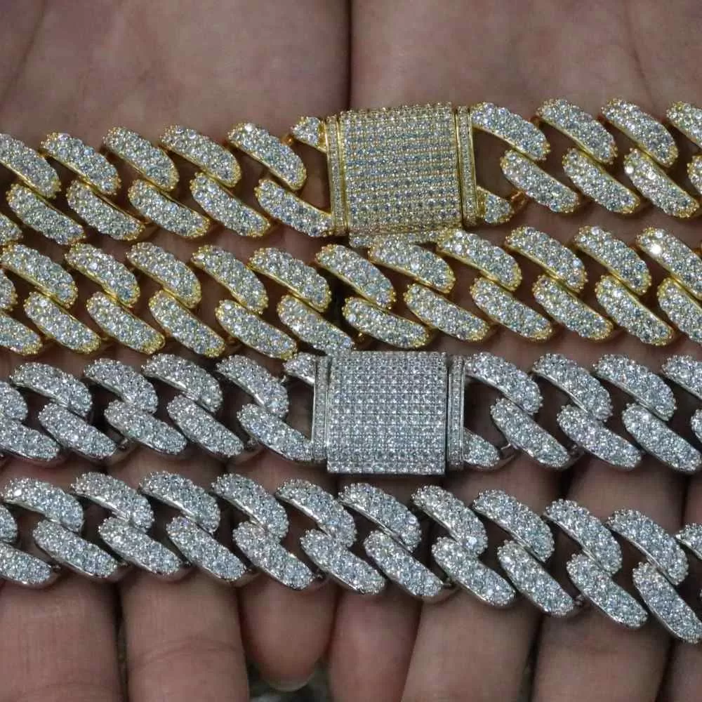 25mm Iced Out Cuban Chain