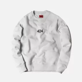 424 Alias Crewneck - White