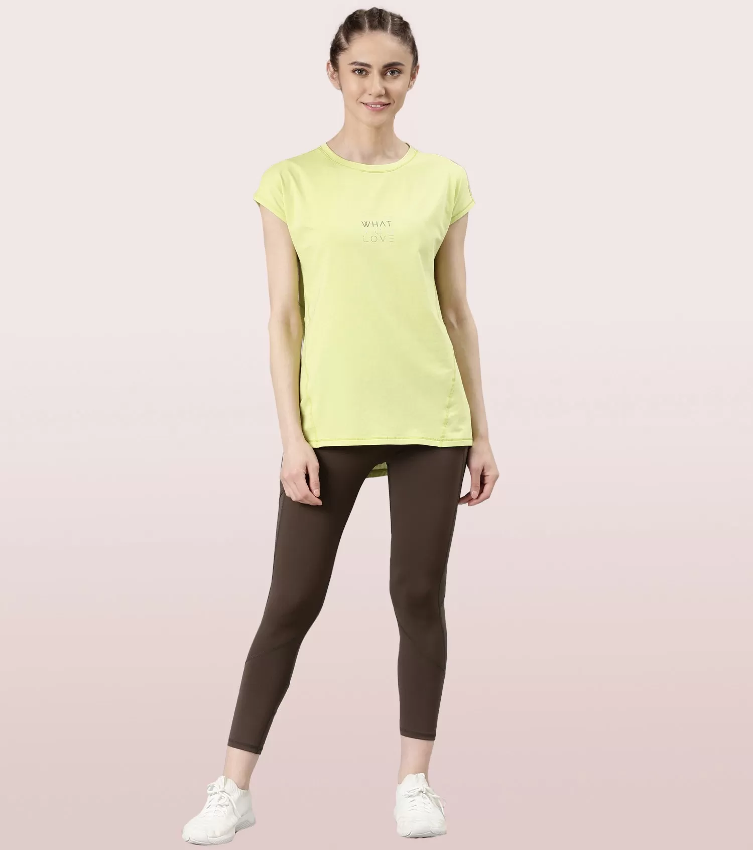 Active Stay Fresh Tee | Dry Fit Cotton Spandex Workout Tee