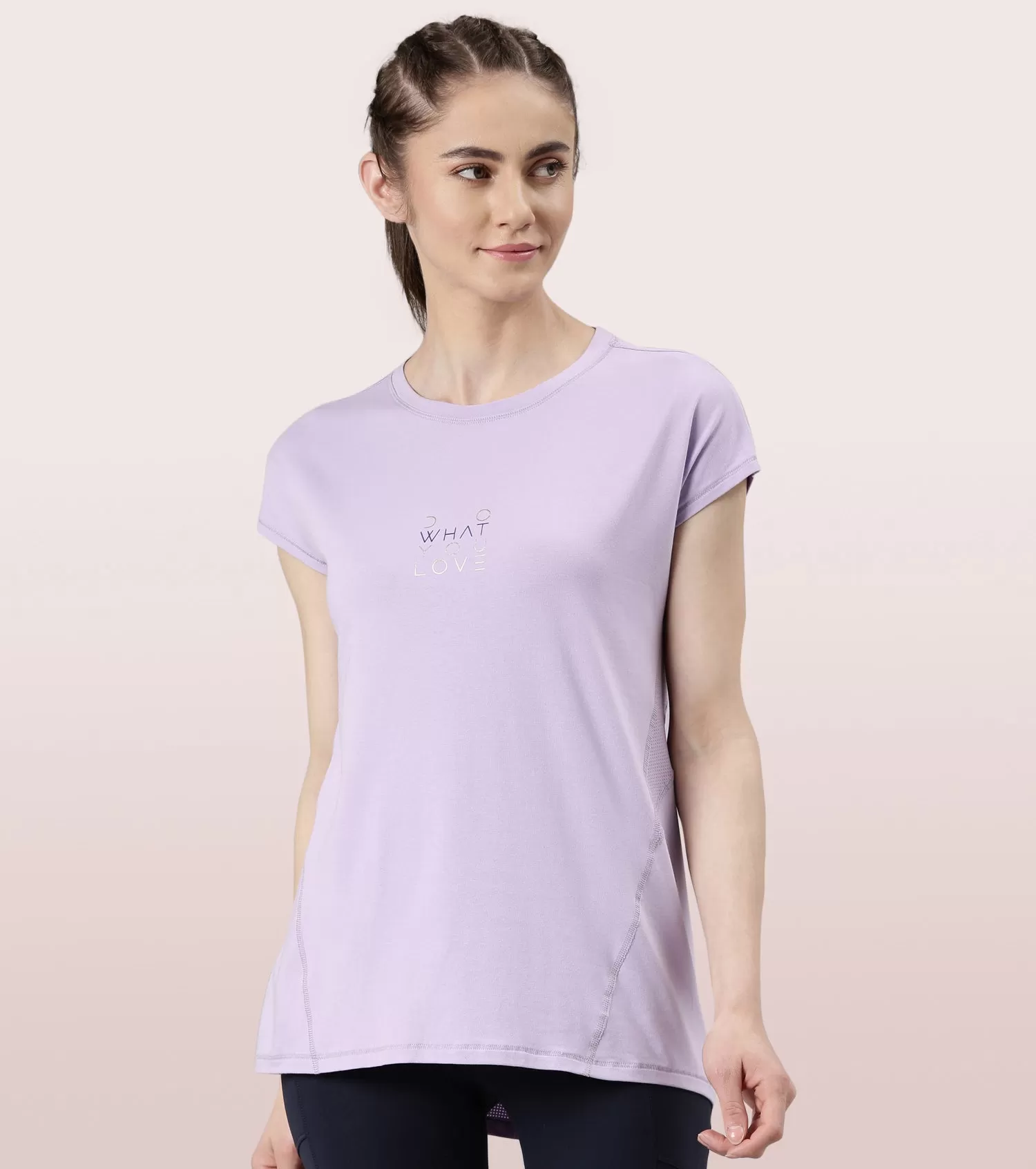 Active Stay Fresh Tee | Dry Fit Cotton Spandex Workout Tee