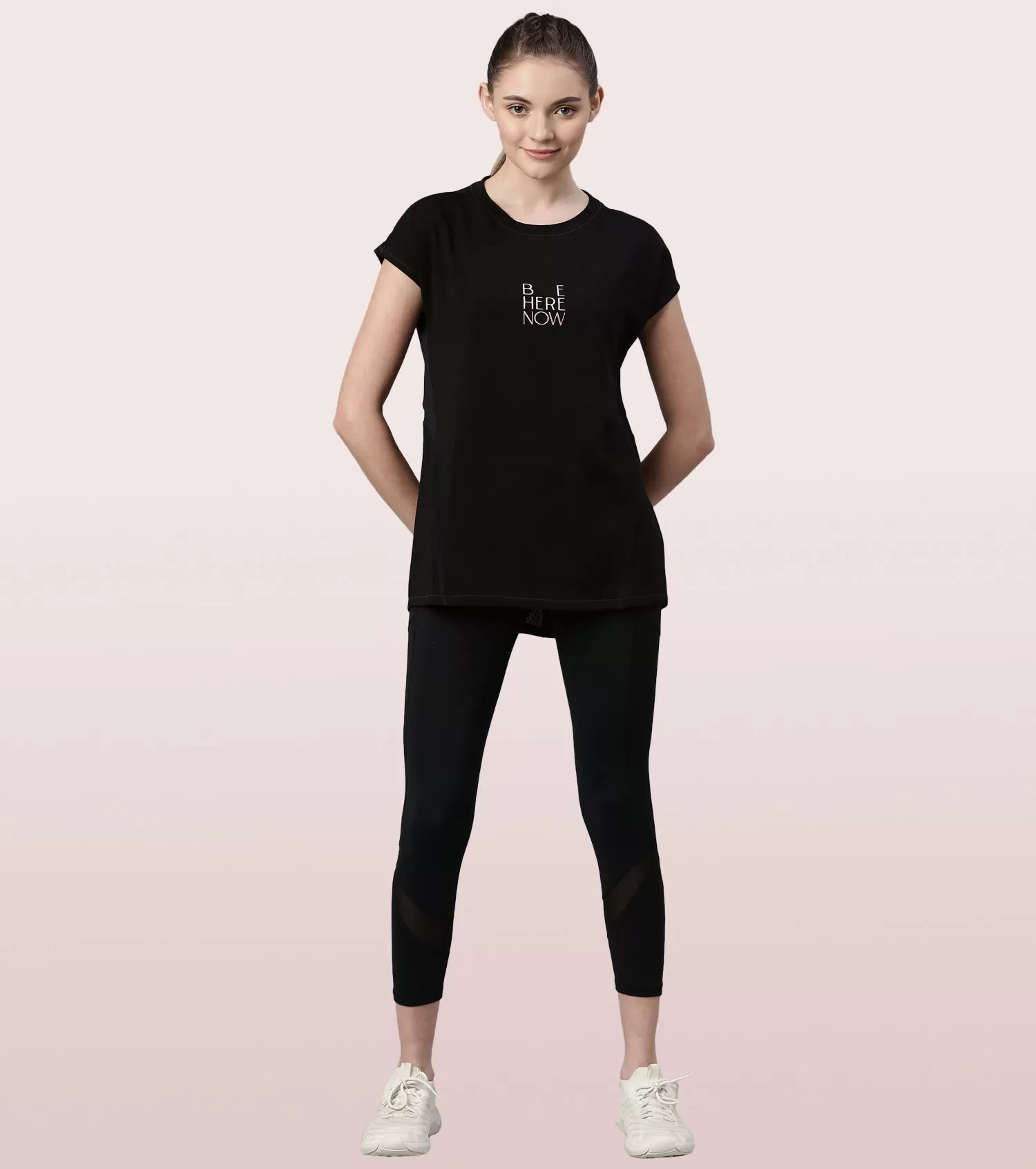 Active Stay Fresh Tee | Dry Fit Cotton Spandex Workout Tee