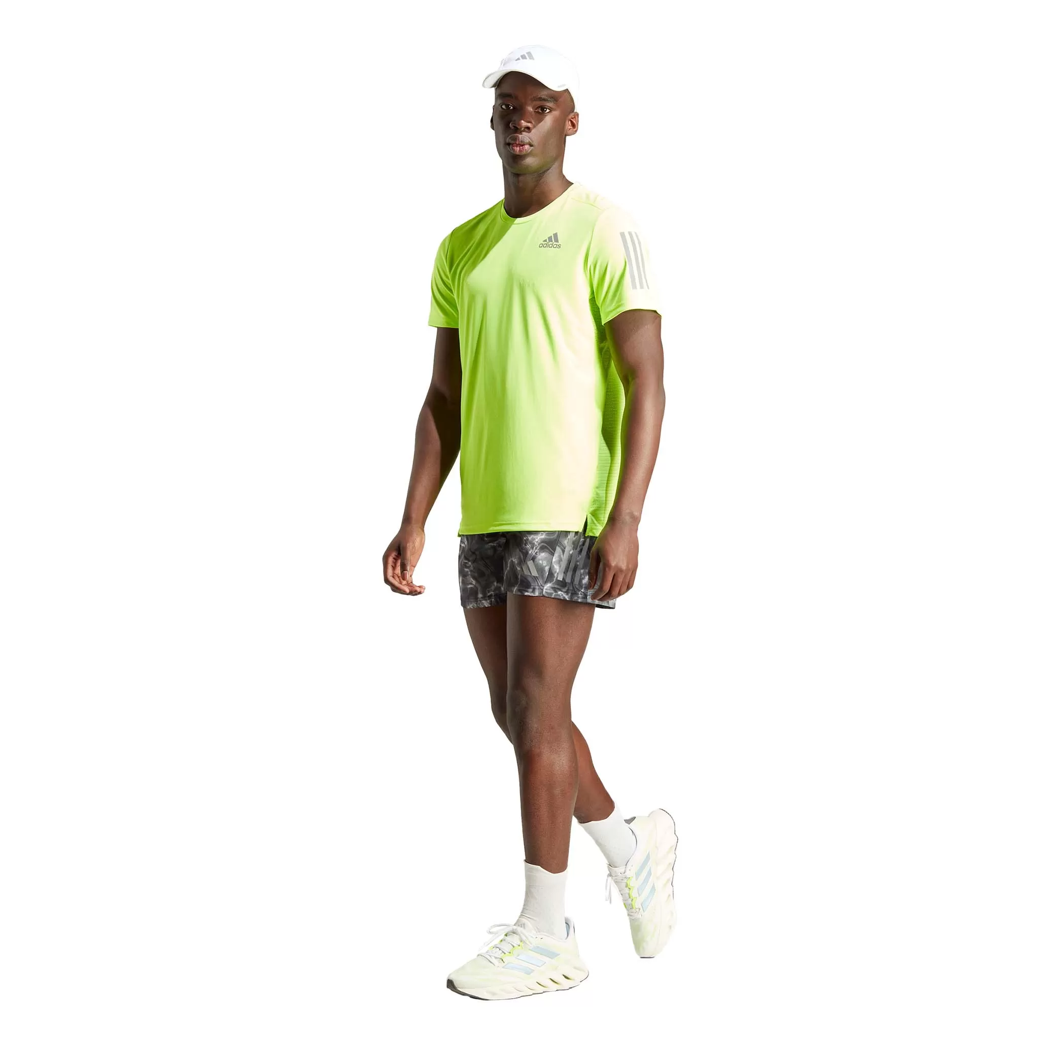 adidas | Men's Own the Run Tee - Lucid Lemon