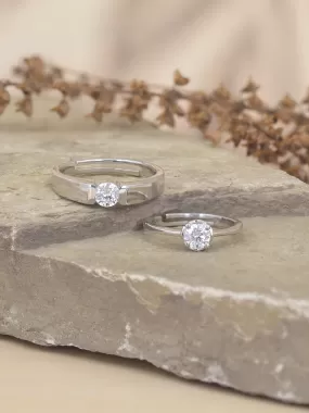 Adjustable Engagement Rings For Couple