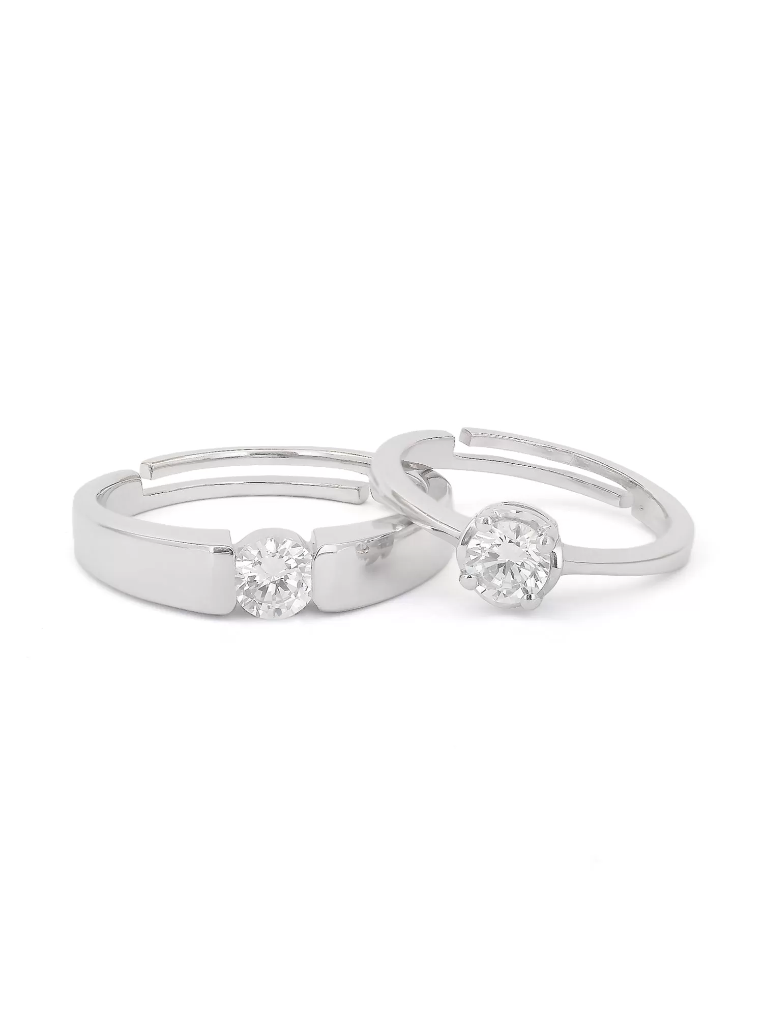 Adjustable Engagement Rings For Couple