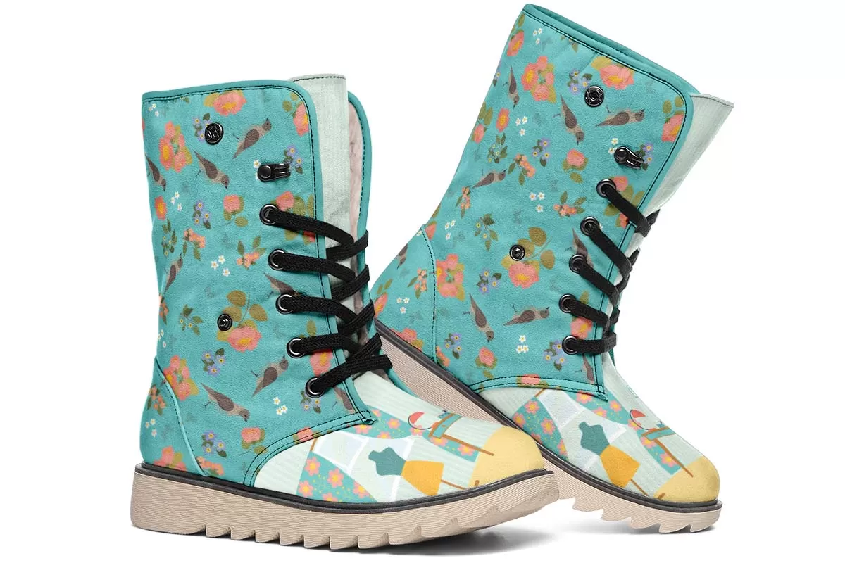 Adorable Sewing Nook Polar Vibe Boots