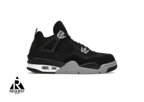 Air Jordan 4 Retro "Black Canvas" (GS)