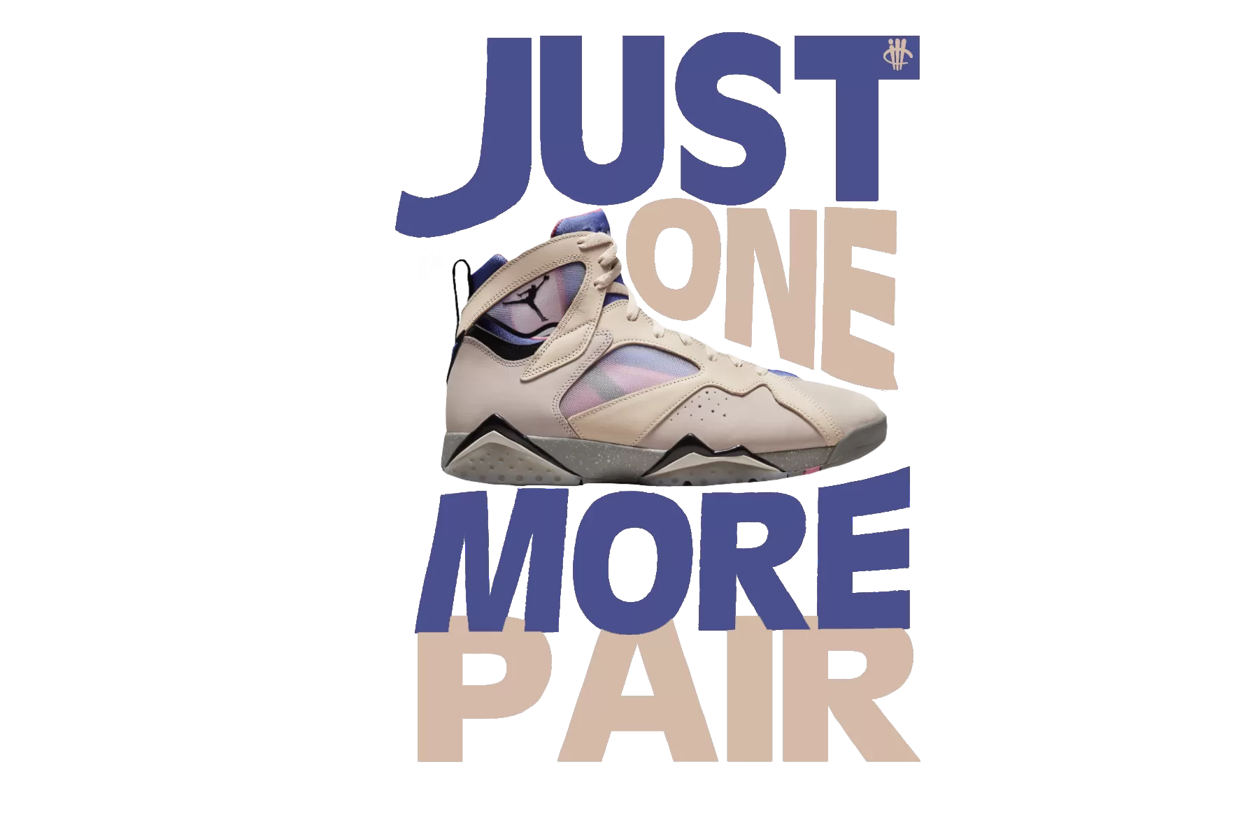 Air Jordan 7 SE "Sapphire" | illCurrency Black T-Shirt (JUST ONE MORE PAIR)