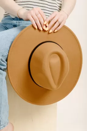 Allie Brown Fedora Hat