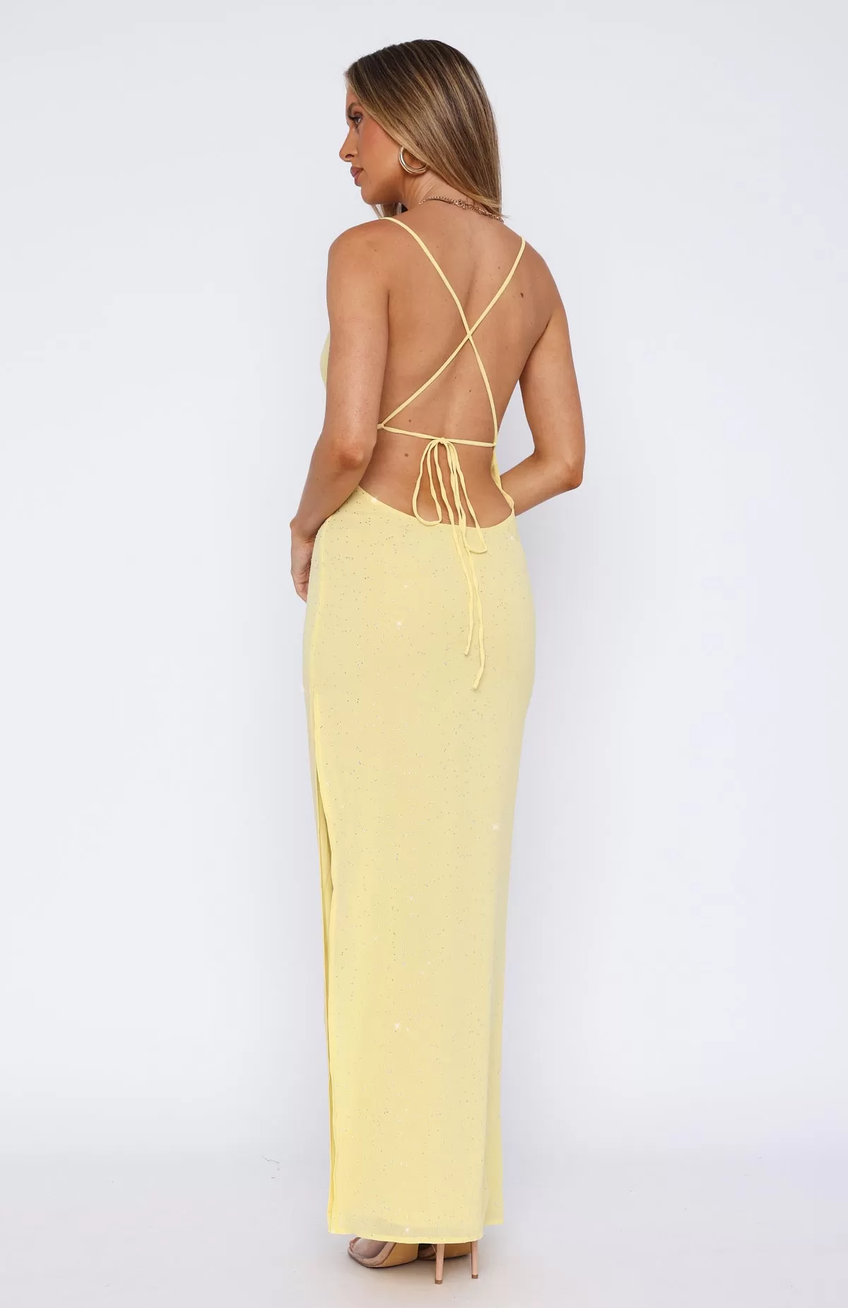 Allure Me Maxi Dress Buttercup