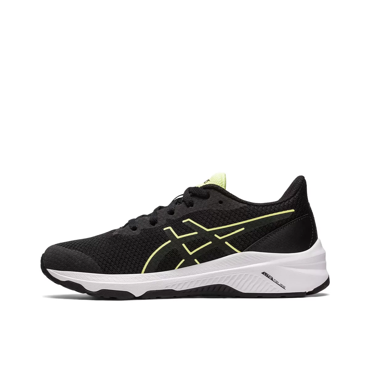 Asics GT 1000 12 GS Kids Black Rain Forest   