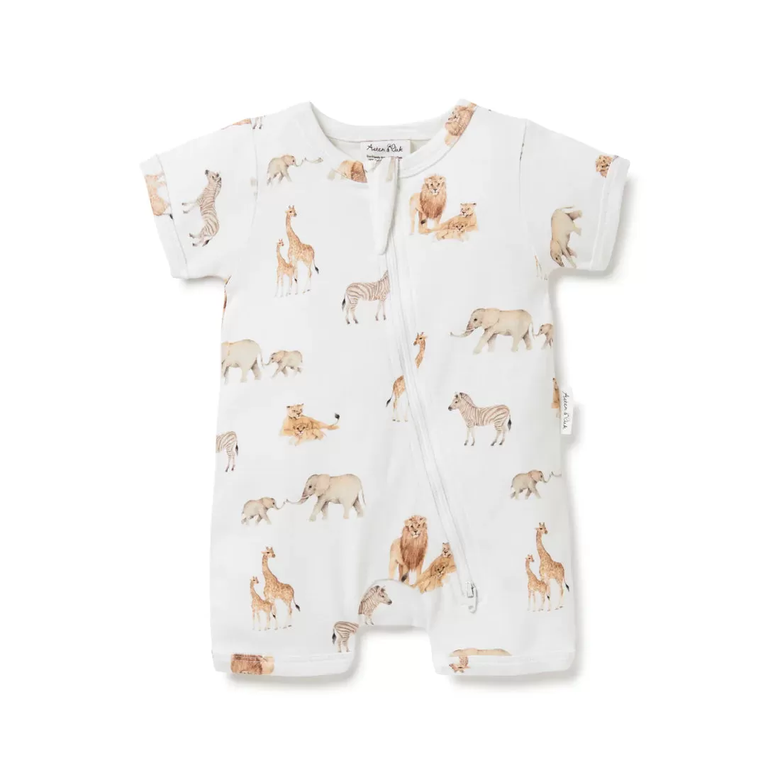 Aster & Oak - Savanna Zip Romper