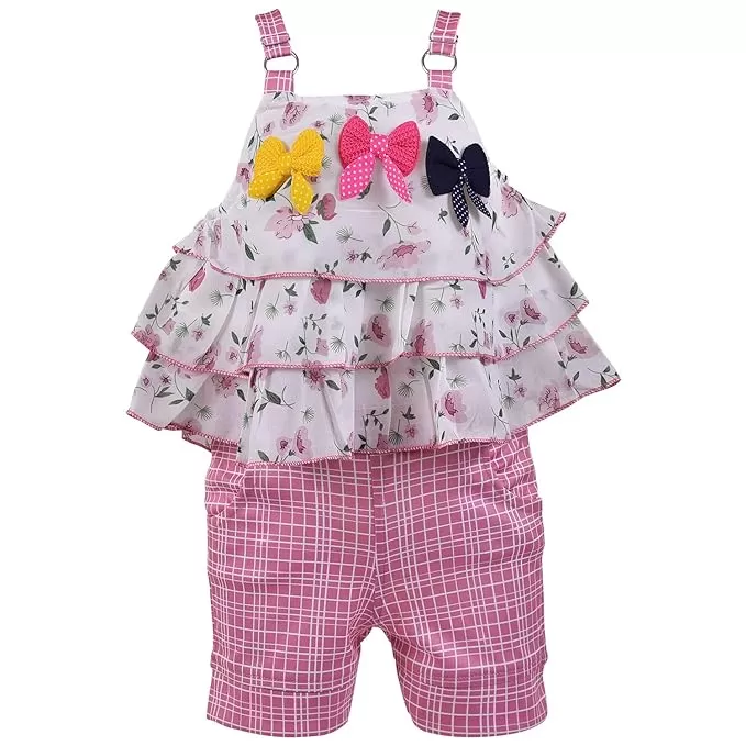 Baby Girls Top and Shorts Dress for Girls