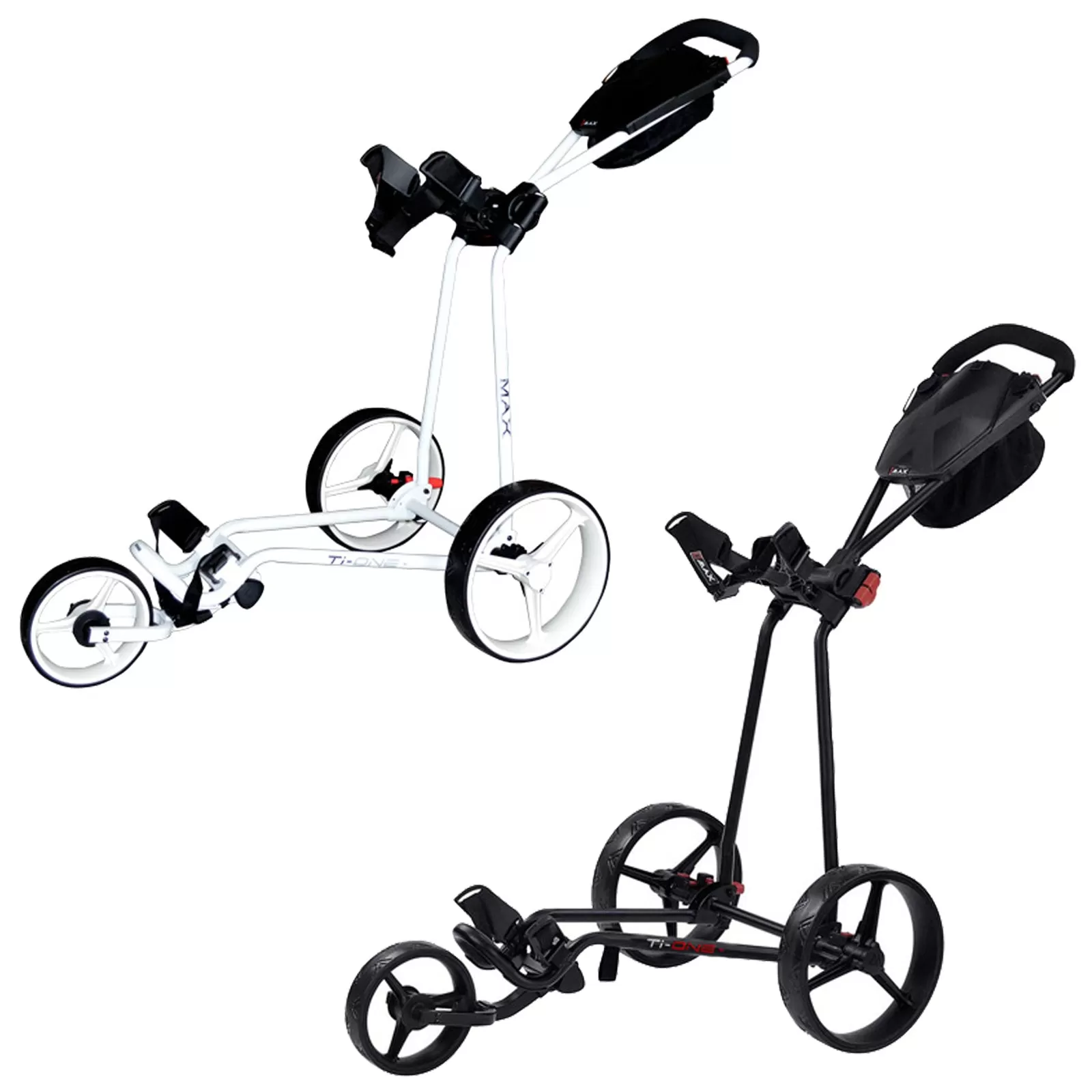 Big Max Ti One 3-Wheel Golf Trolley