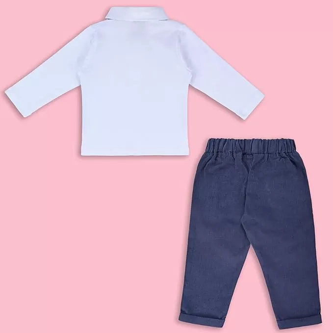 Boys Full Length Cotton T-Shirt and Pant