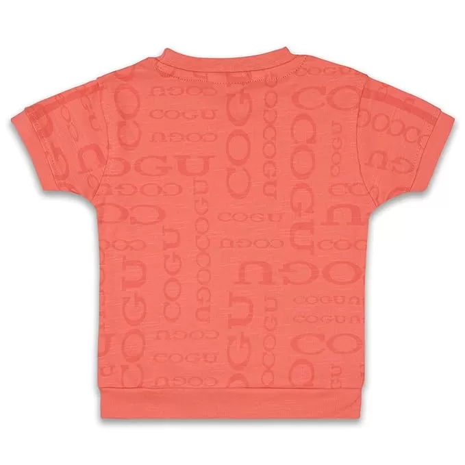 Boys Teddy Printed T-Shirt and Shorts