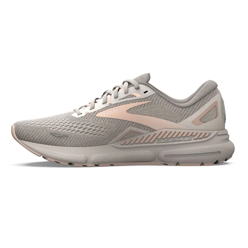 'Brooks' Women's Adrenaline GTS 23 - Crystal Grey / Villa / White