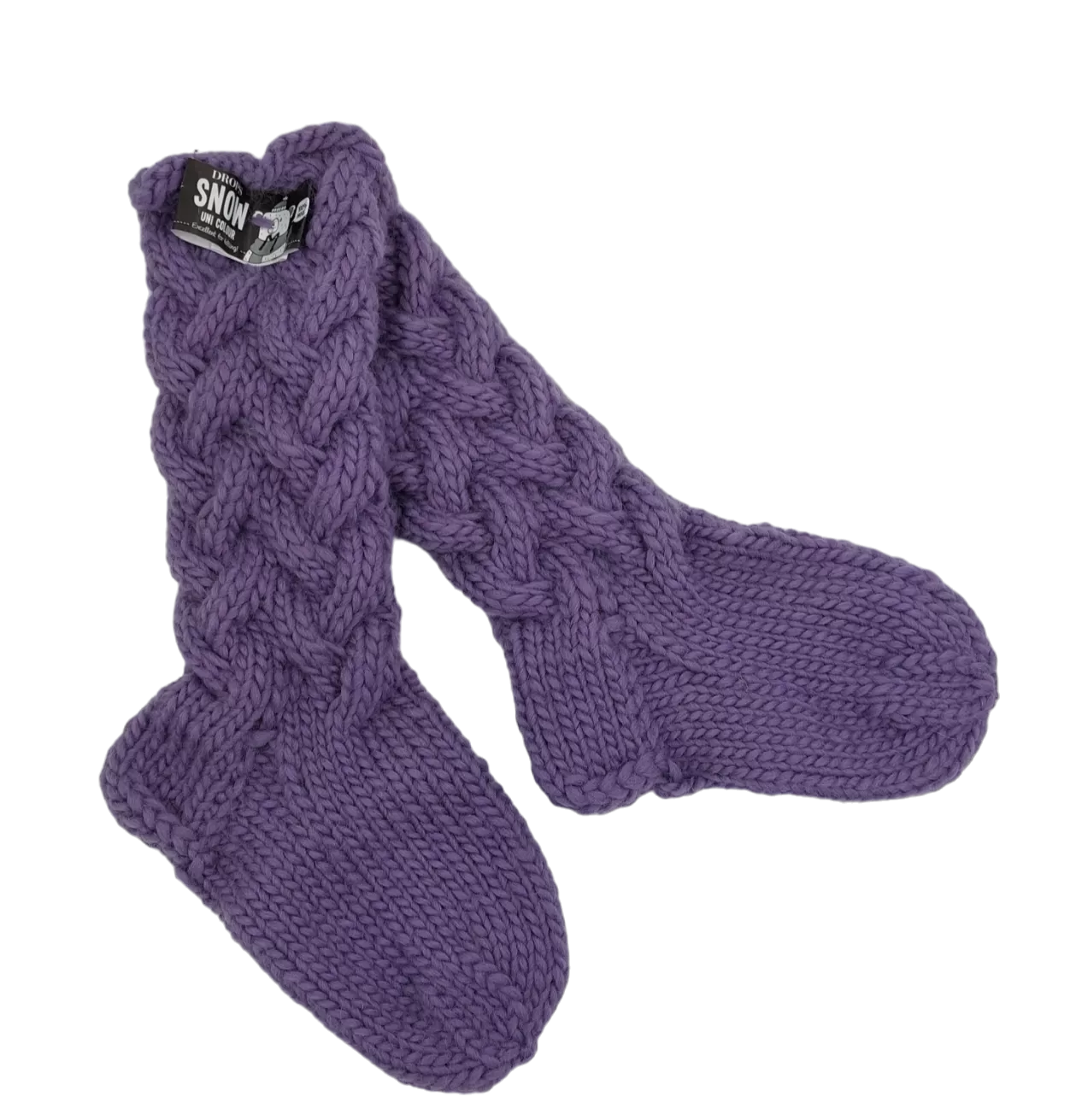 By Seija - Wool Sock Violet M