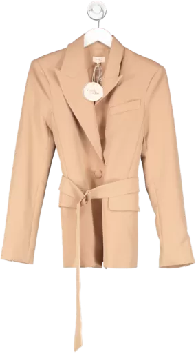 Camila Coelho Nude Morena Blazer UK XXS