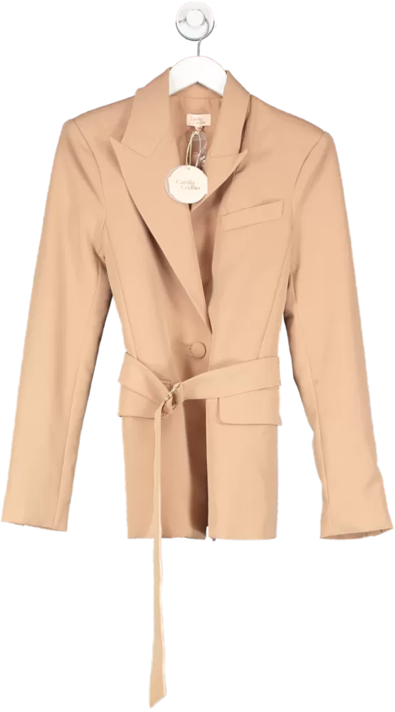 Camila Coelho Nude Morena Blazer UK XXS