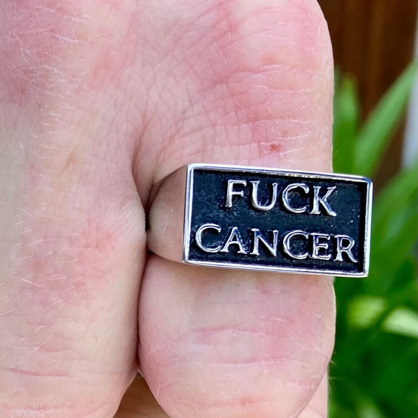 Cancer - F**k Cancer - Ring - R20