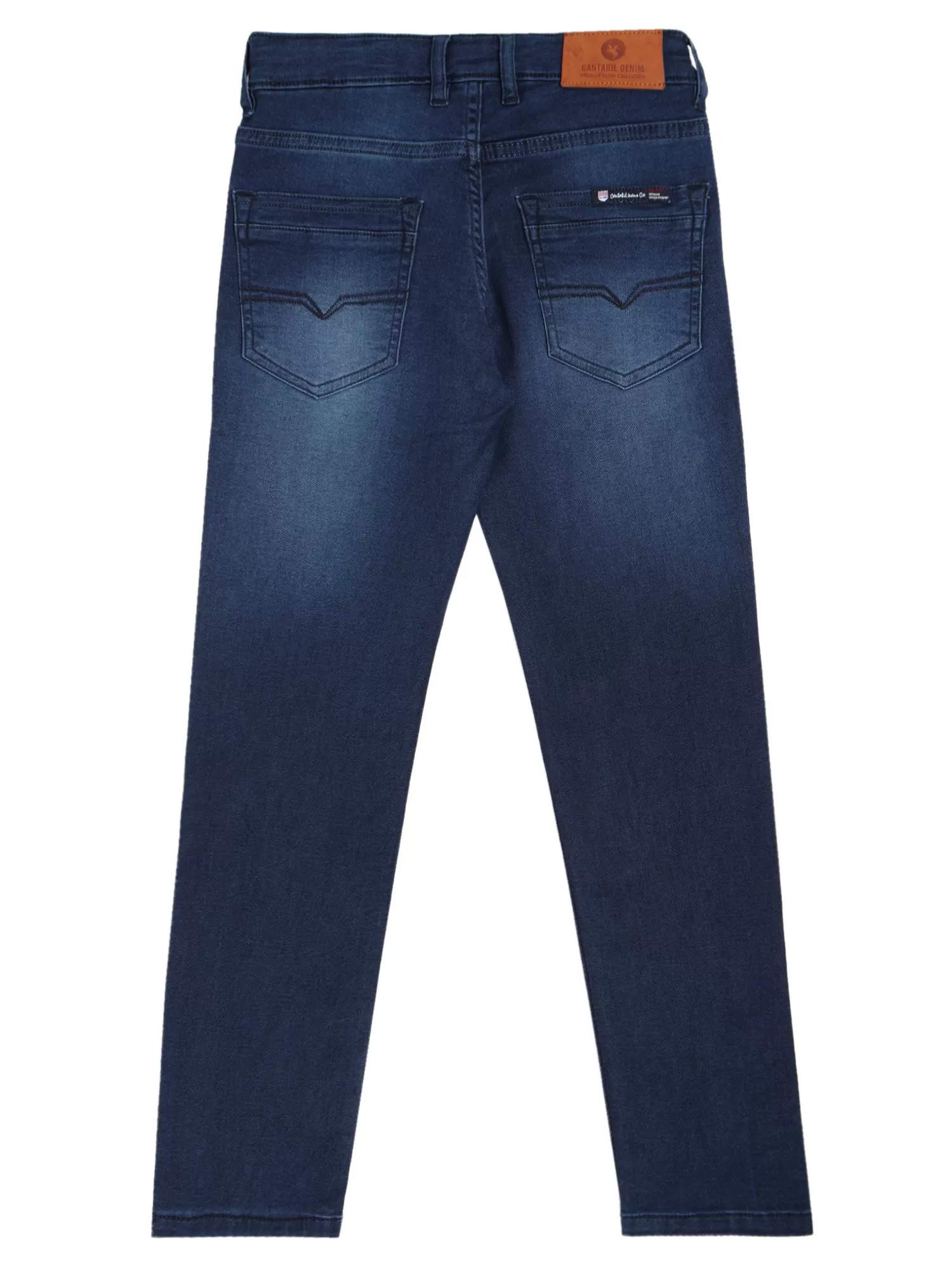 Cantabil Boy Dark Mercerised Jeans