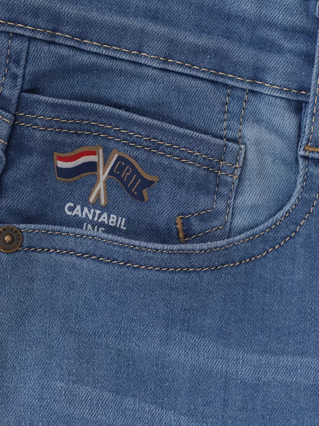 Cantabil Boy's Dark Mercerised Denim