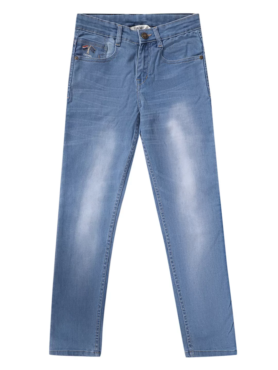 Cantabil Boy's Dark Mercerised Denim