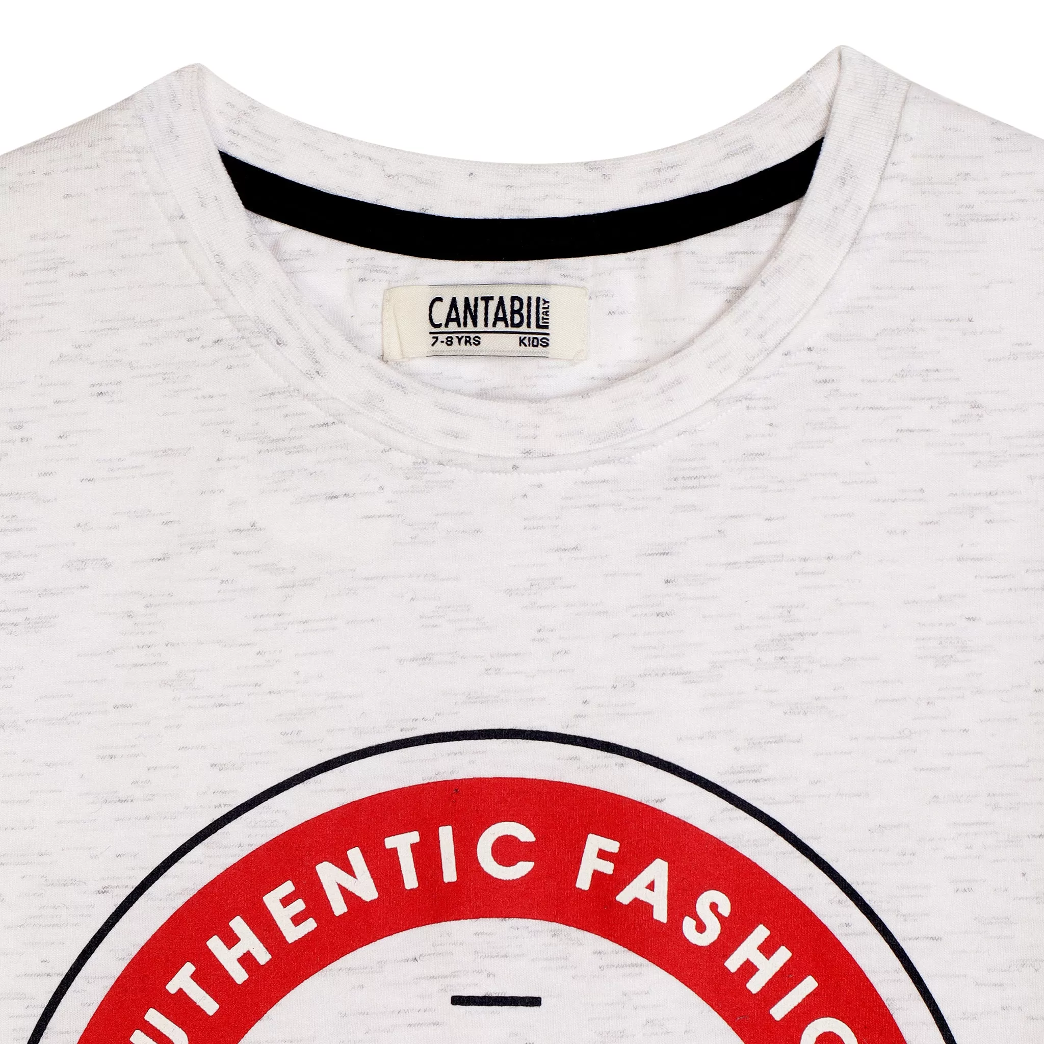 Cantabil Boys Off White T-Shirt