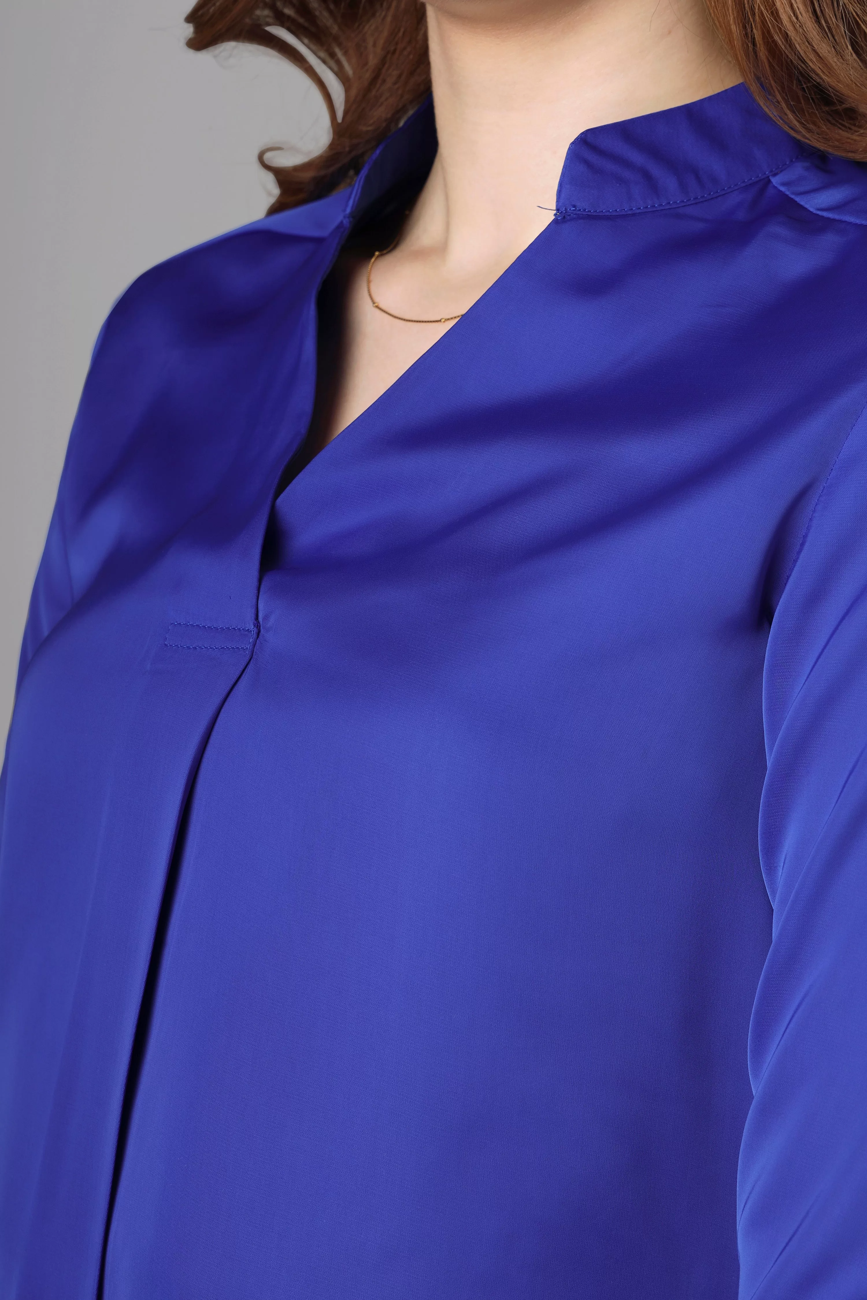 Classic Royal Blue Top For Women