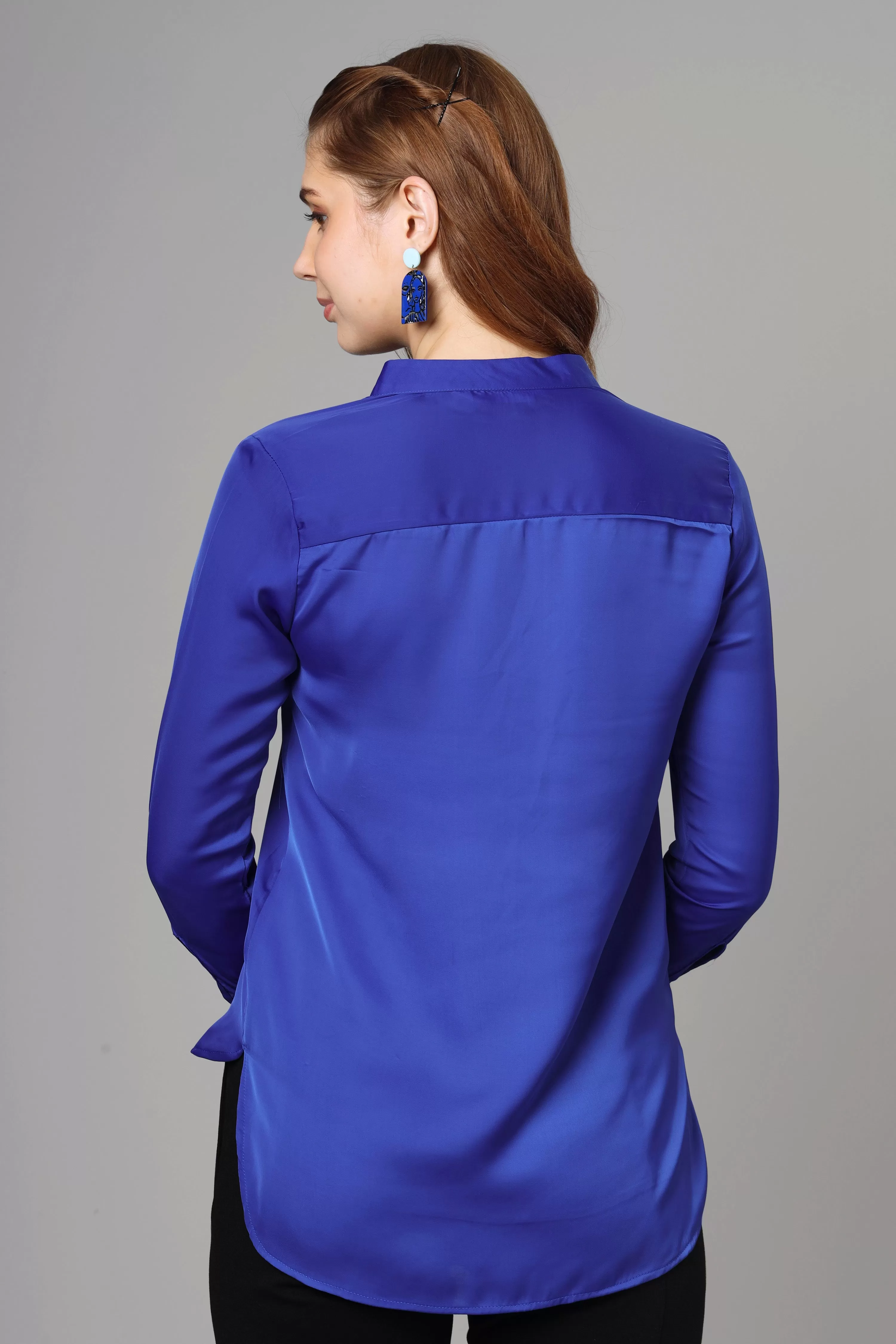 Classic Royal Blue Top For Women