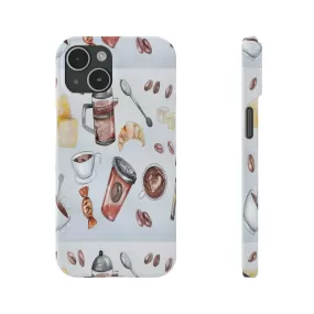 Coffee Lovers iPhone Slim Phone Cases