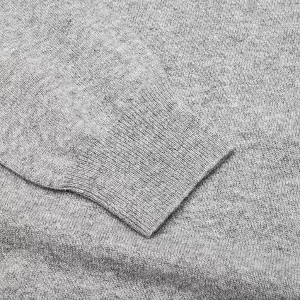 Comme des Garcons PLAY x the Artist Invader V-Neck Pullover - Top Grey