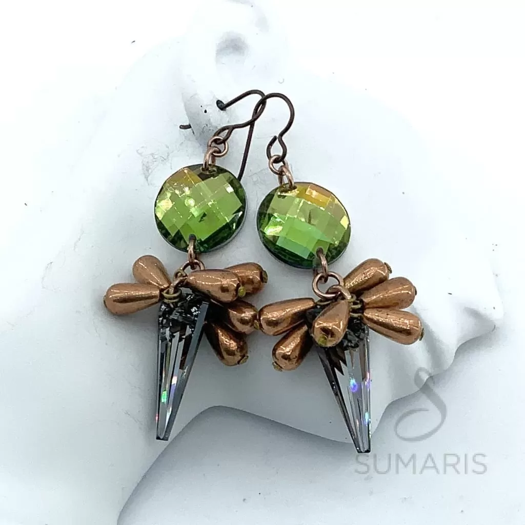 COPPER DANGLES LIMITED EDITION EARRINGS