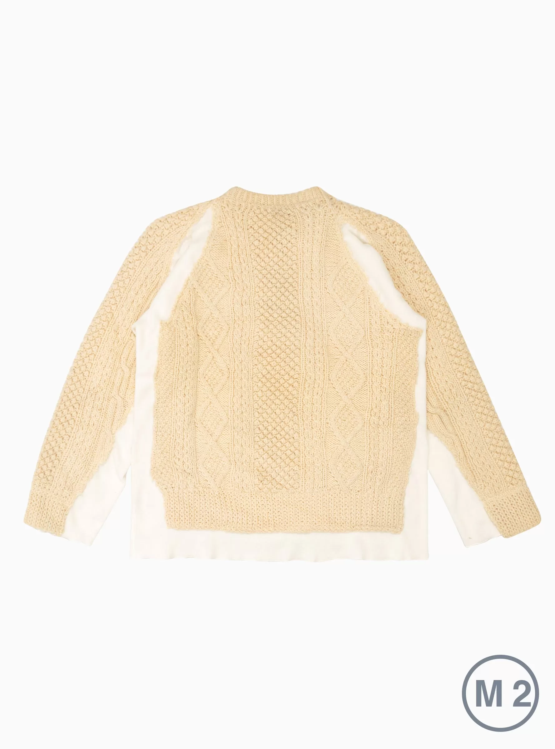 Covered Fisherman Sweater Cream