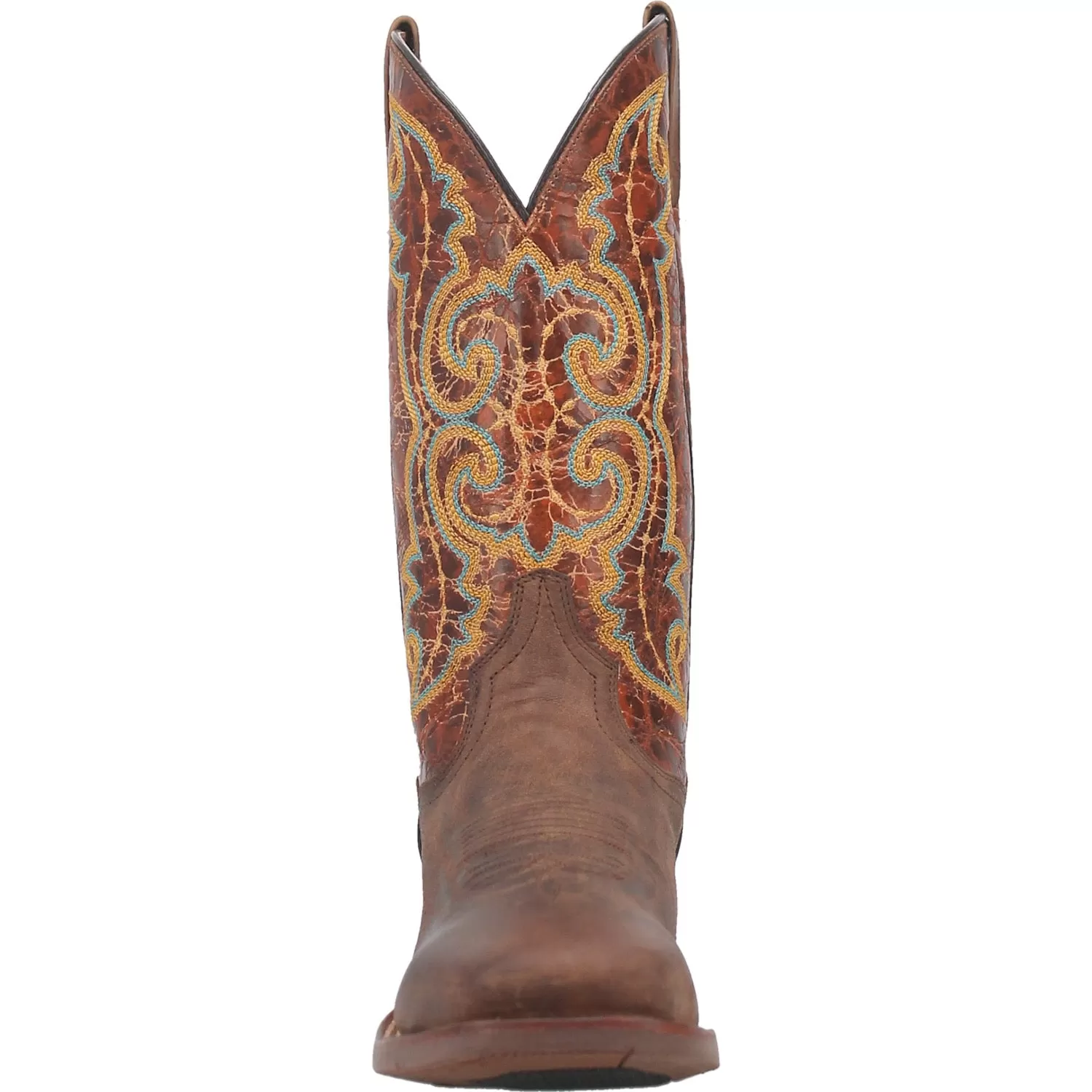 'Dan Post' Men's 13" Bullhead Western Square Toe - Rust