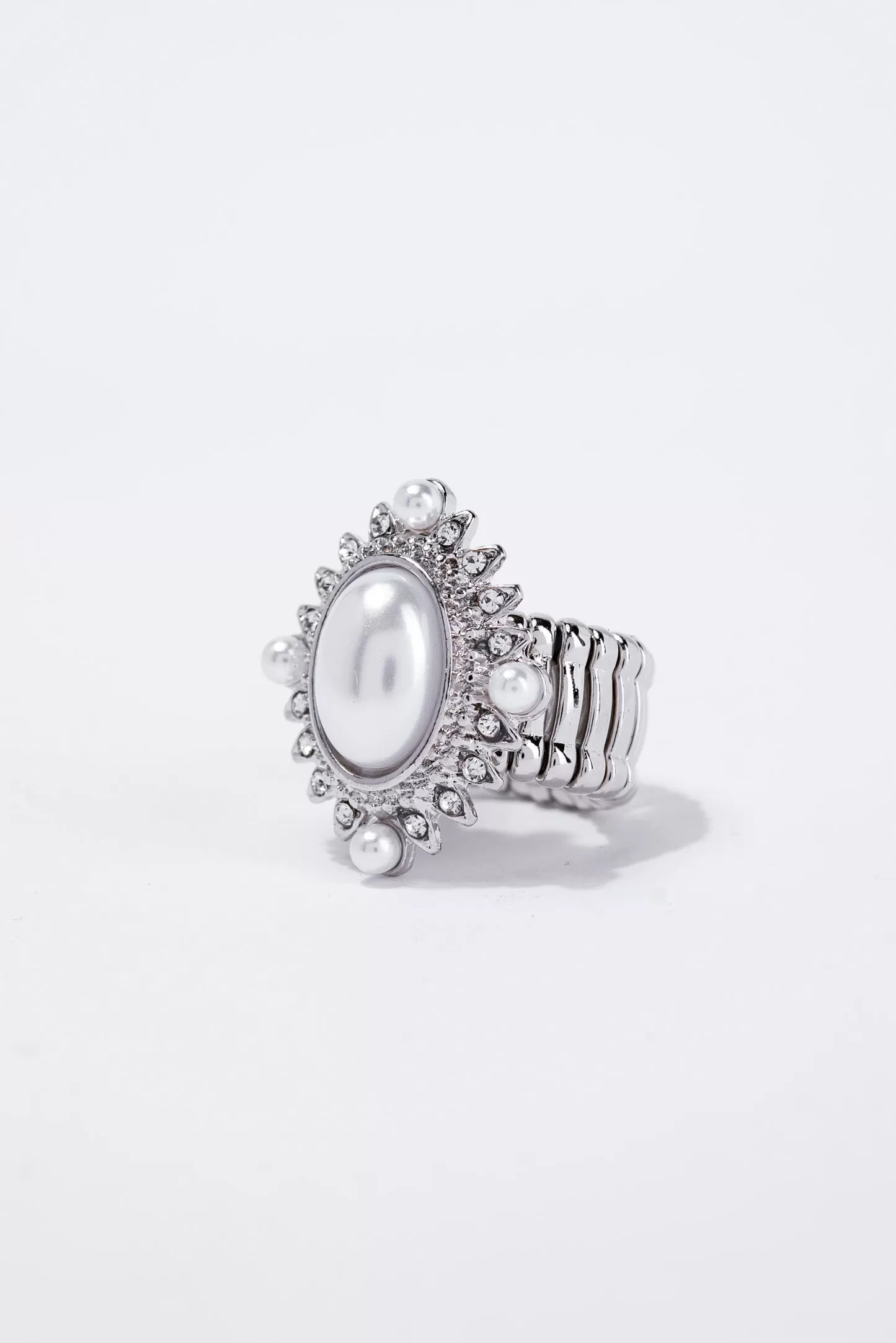 Darla Rhinestone Stretch Ring