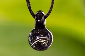 Dolphin Hologram Pendant with Infused Cremation Ash