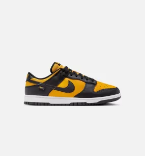 Dunk Low Mens Lifestyle Shoe - Black/University Gold/White