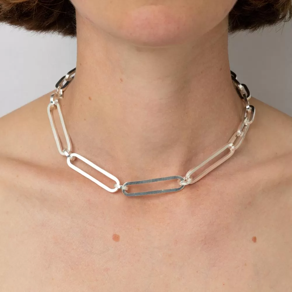 E 158 - Quarter Chain Necklace