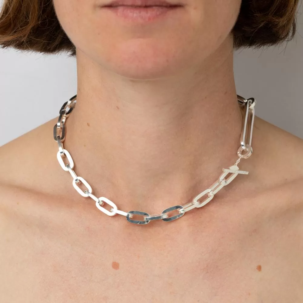 E 158 - Quarter Chain Necklace