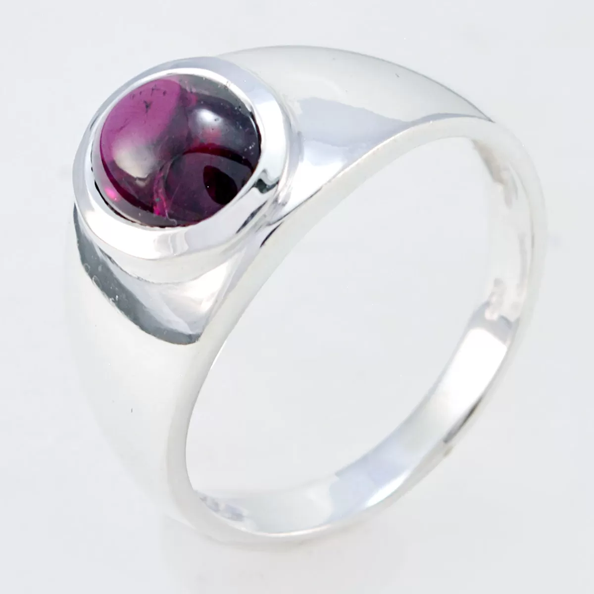 Elegant Gemstone Garnet 925 Sterling Silver Rings Best Jewelry Brands