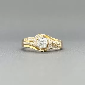 Estate 14K Y Gold 0.75ctw H/I1 Diamond Engagement Ring