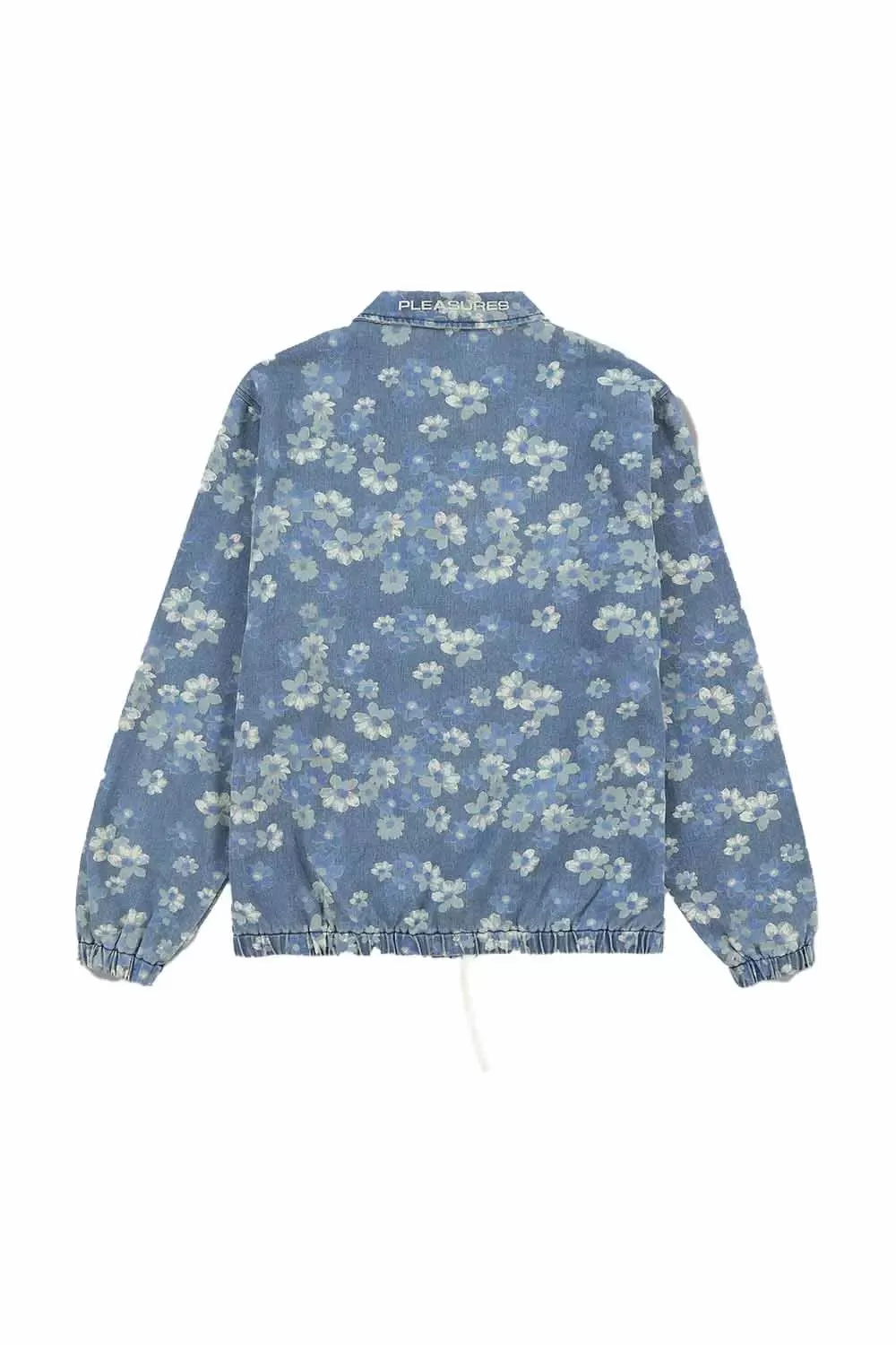 Garden Denim Coach Jacket