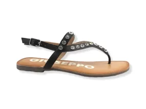 GIOSEPPO Enovee Sandalo Infradito Listini Black 65916