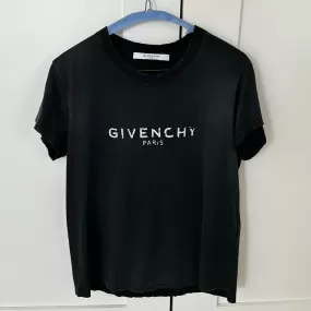 Givenchy Distressed Logo Tee