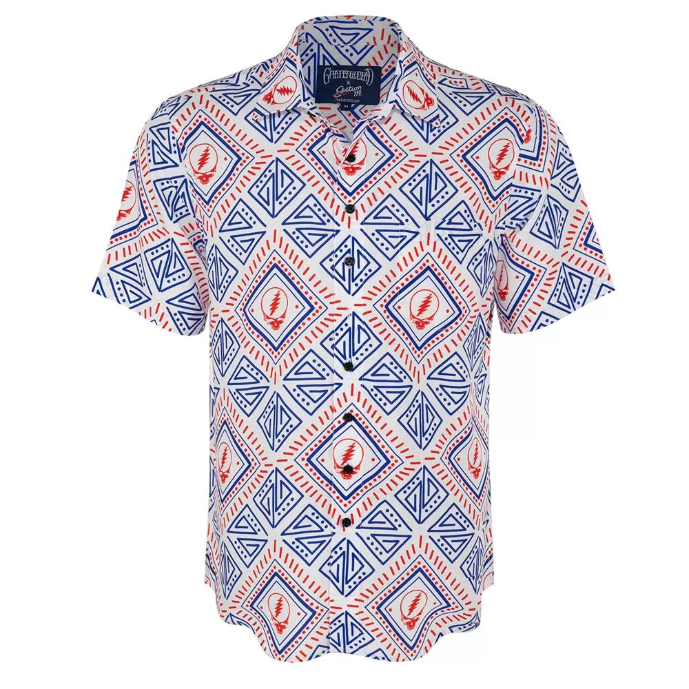 Grateful Dead | Relaxed Button Down |  Diamond Stealie