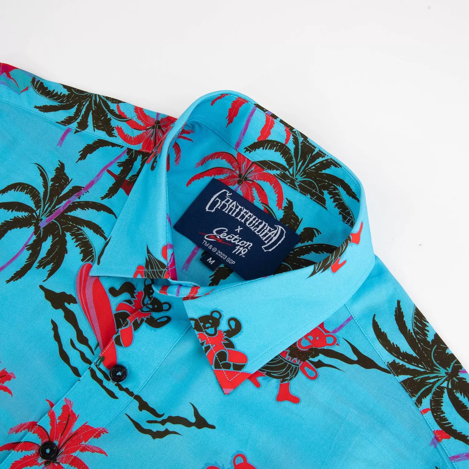 Grateful Dead | Relaxed Button Down | Sky Blue Island Bear