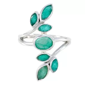 Handcrafted Gemstones Indianemerald 925 Silver Rings Jewelry Jobs